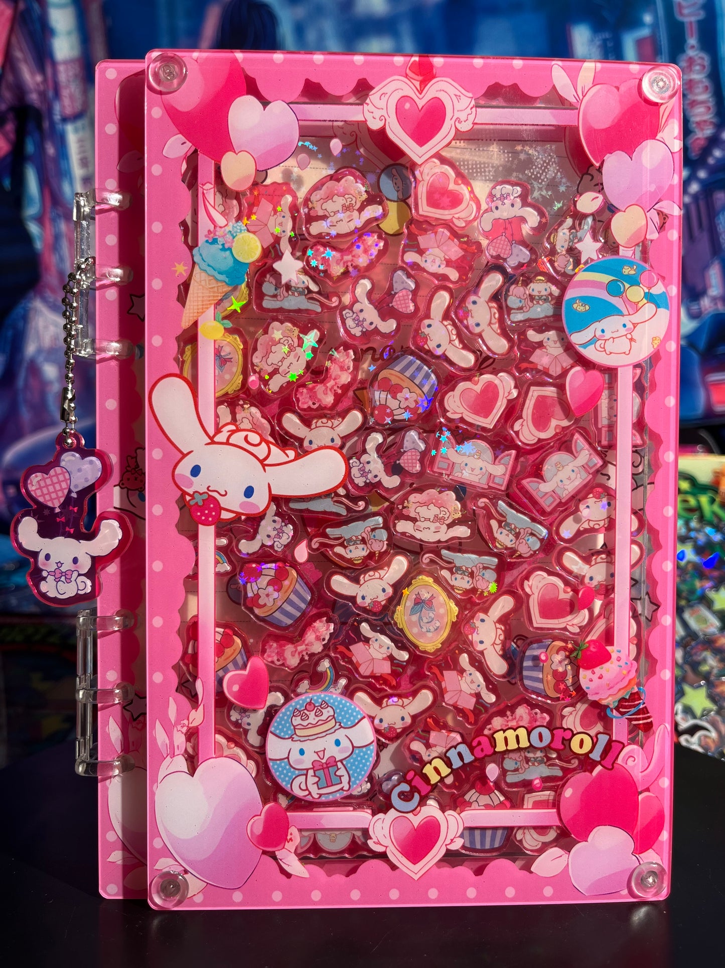 Cinnamoroll A5 shaker notebooks diy craft notebook