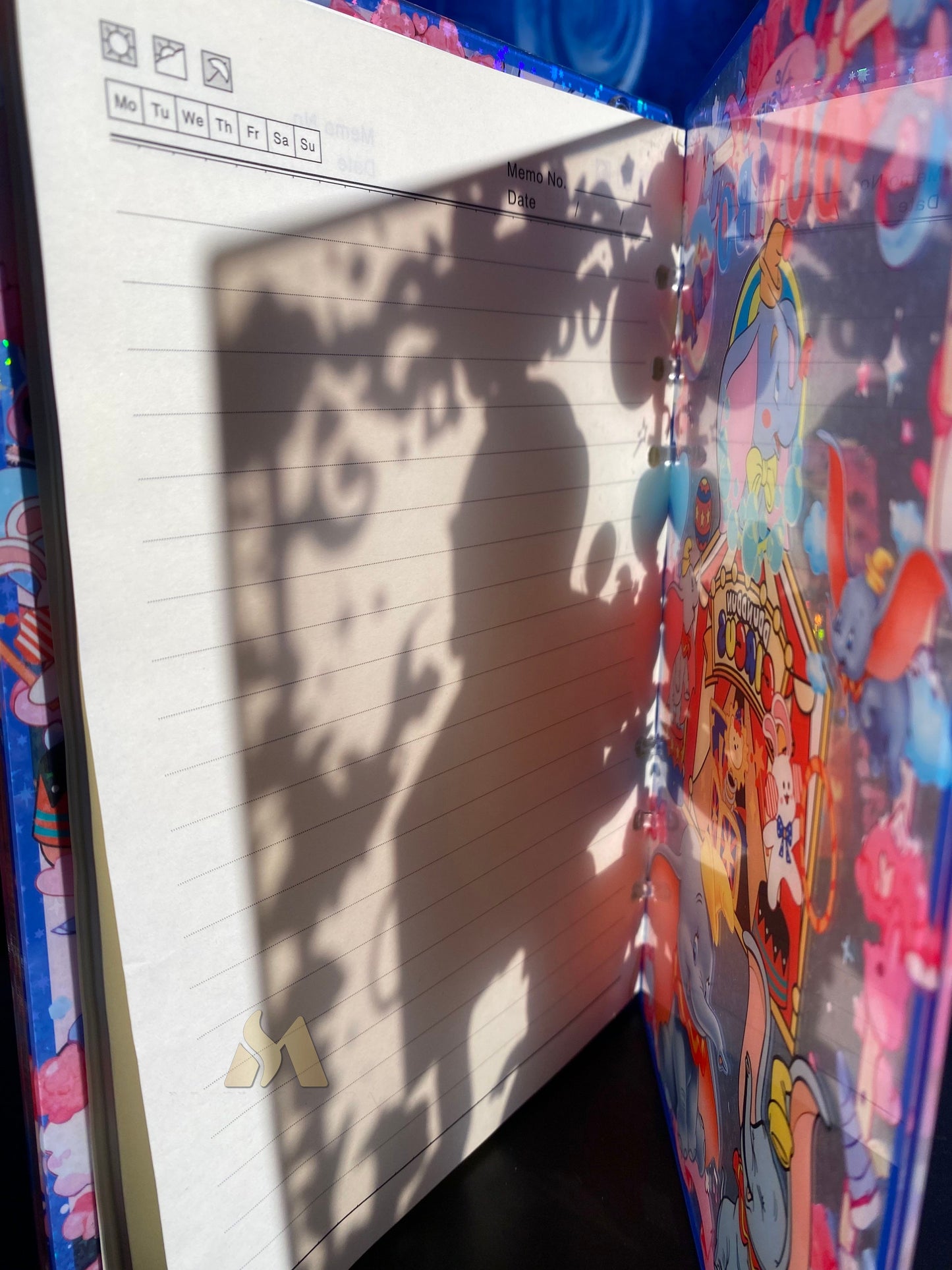Dumbo A5 shaker notebook diy craft notebook