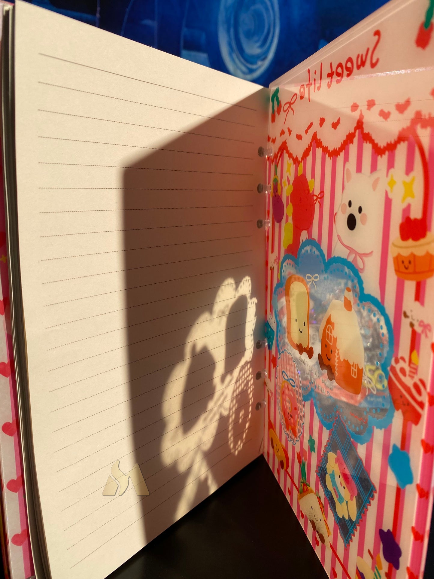 Jelly Cat A4/A5/A7 shaker notebook diy craft notebook