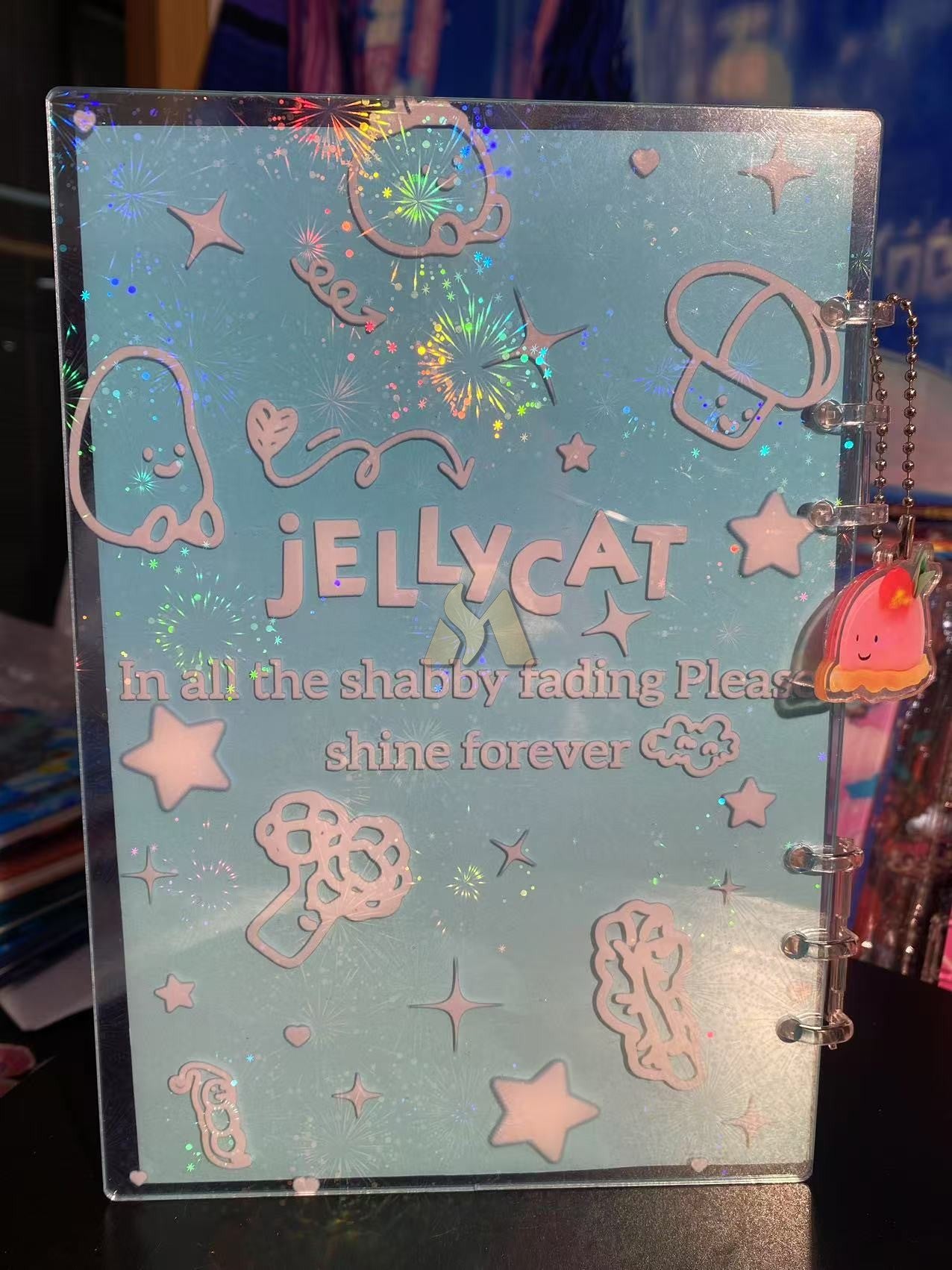 Jelly Cat A4/A5/A7 shaker notebook diy craft notebook