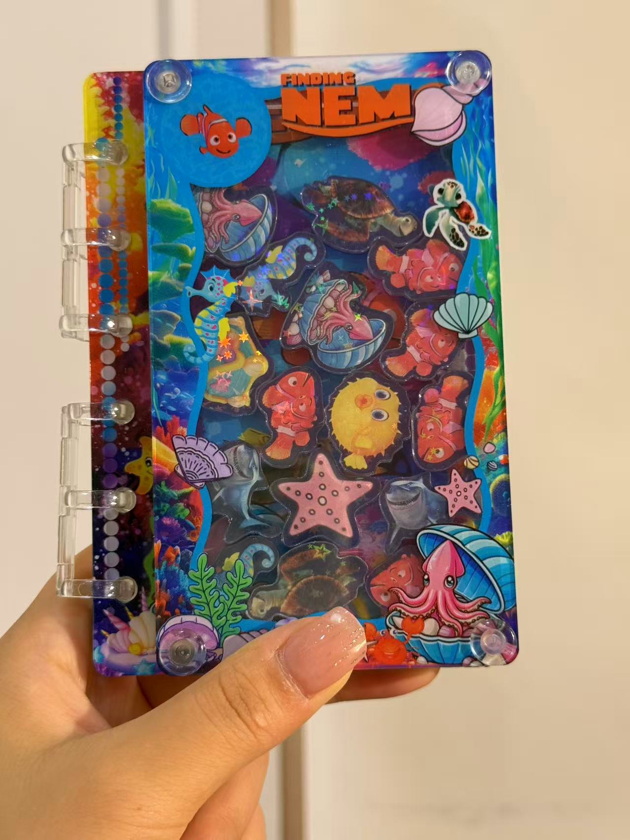 Nemo A5 shaker notebook diy craft notebook