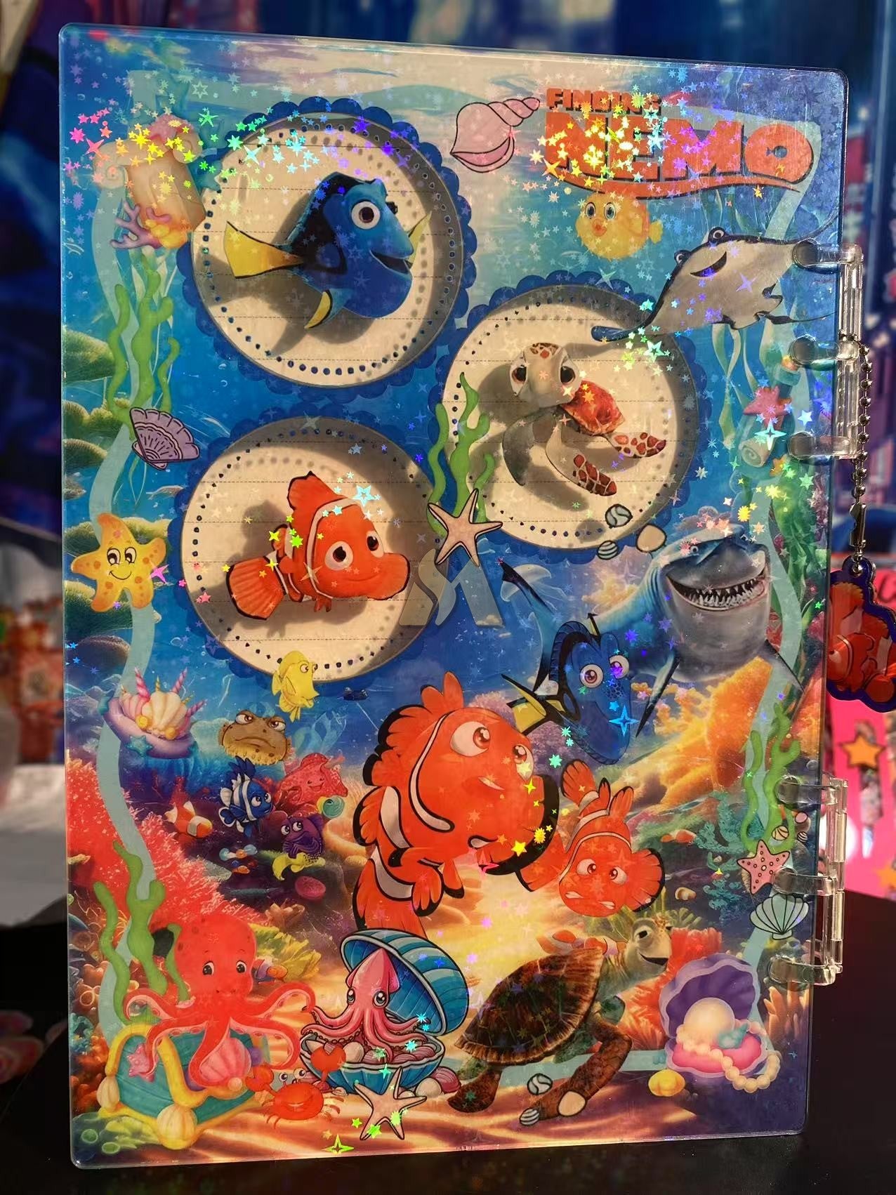 Nemo A5 shaker notebook diy craft notebook