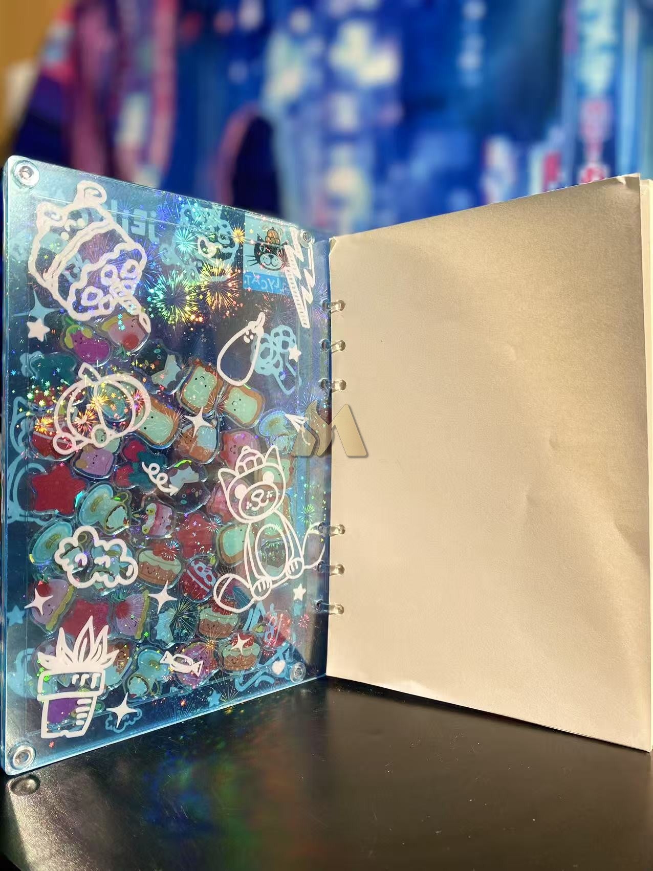 Jelly Cat A4/A5/A7 shaker notebook diy craft notebook