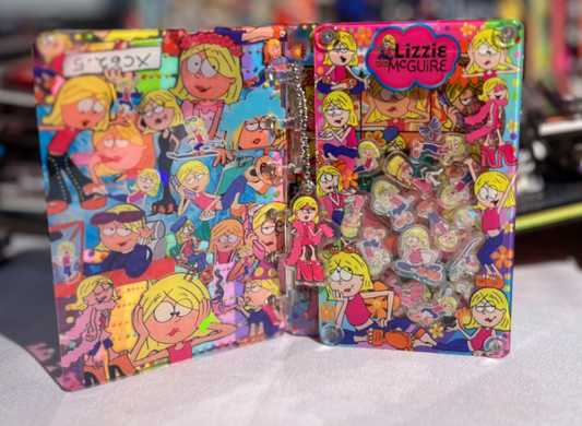 Lizzie Mcguire A7 shaker notebook diy craft notebook