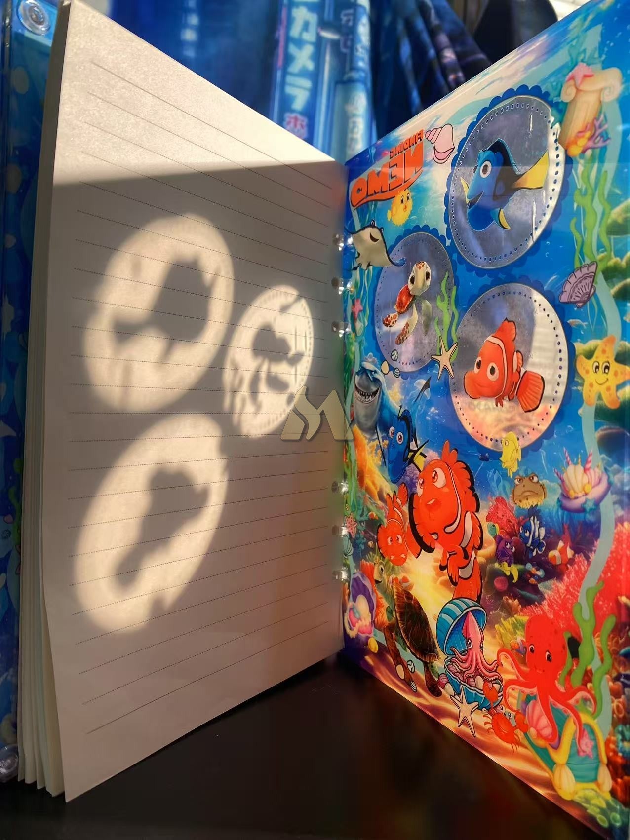 Nemo A5 shaker notebook diy craft notebook
