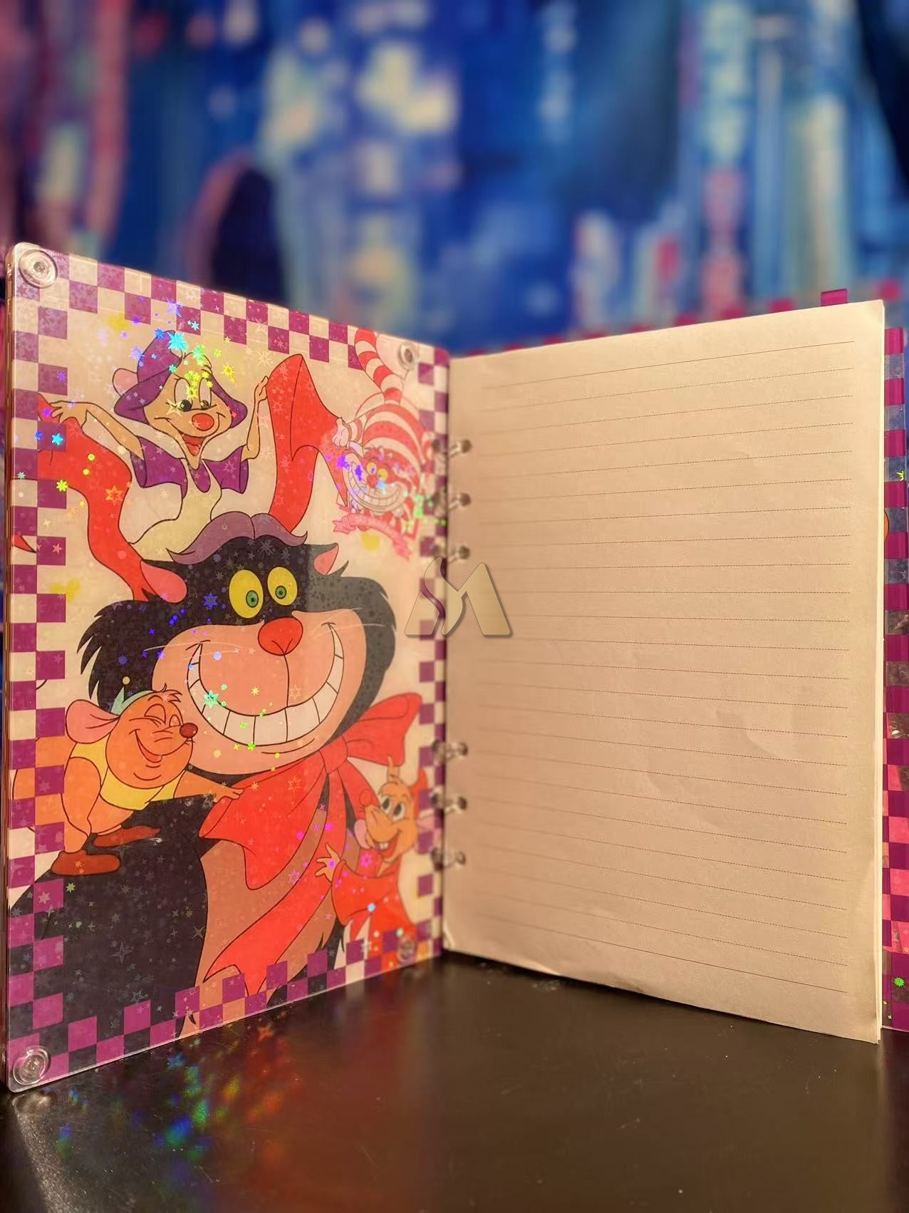 Lucifer A5 shaker notebook diy craft notebook