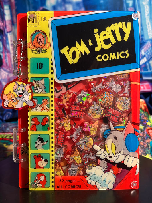 Tom & Jerry A5 shaker notebook diy craft notebook