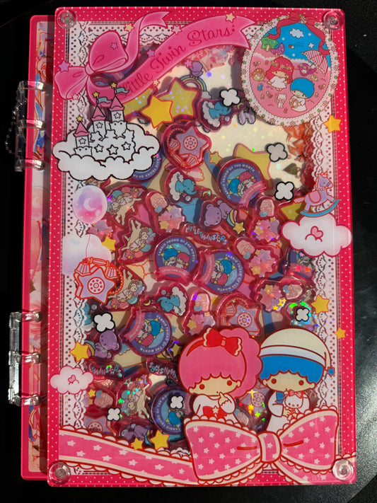 Twin stars A5、A7 shaker notebook diy craft notebook