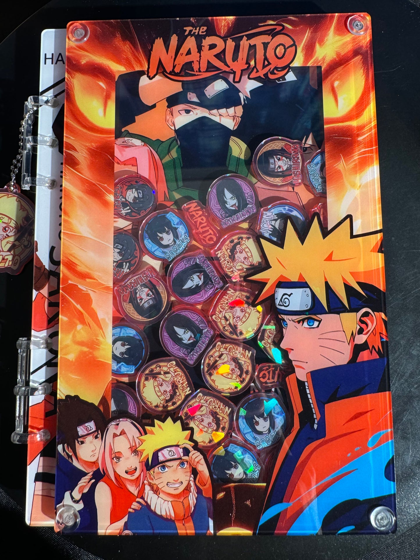 Naruto A5/A7 shaker notebook diy craft notebook
