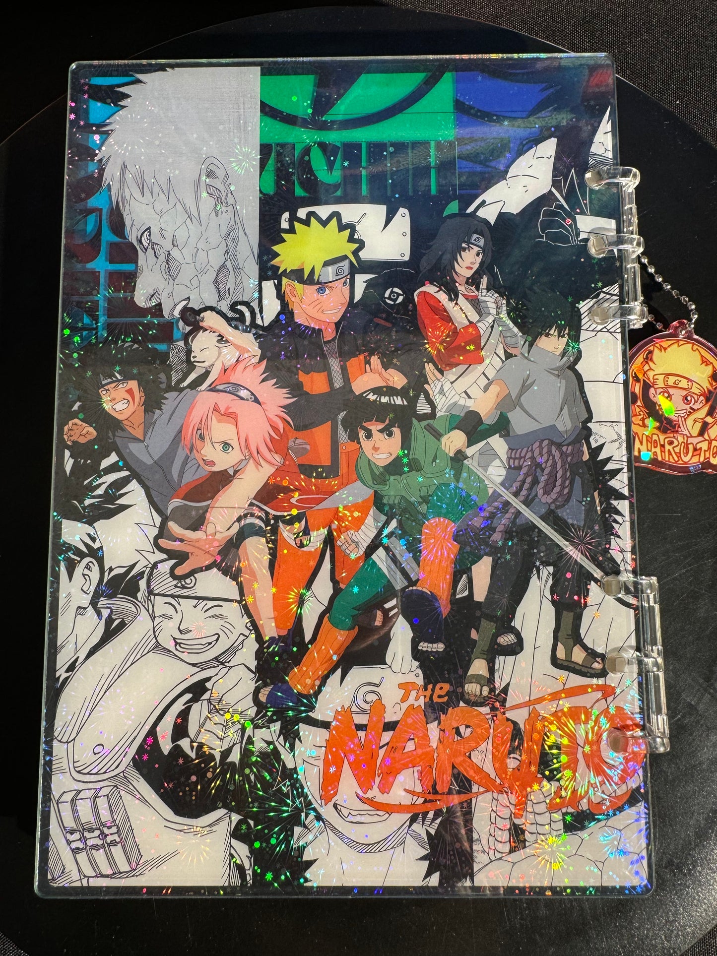 Naruto A5/A7 shaker notebook diy craft notebook