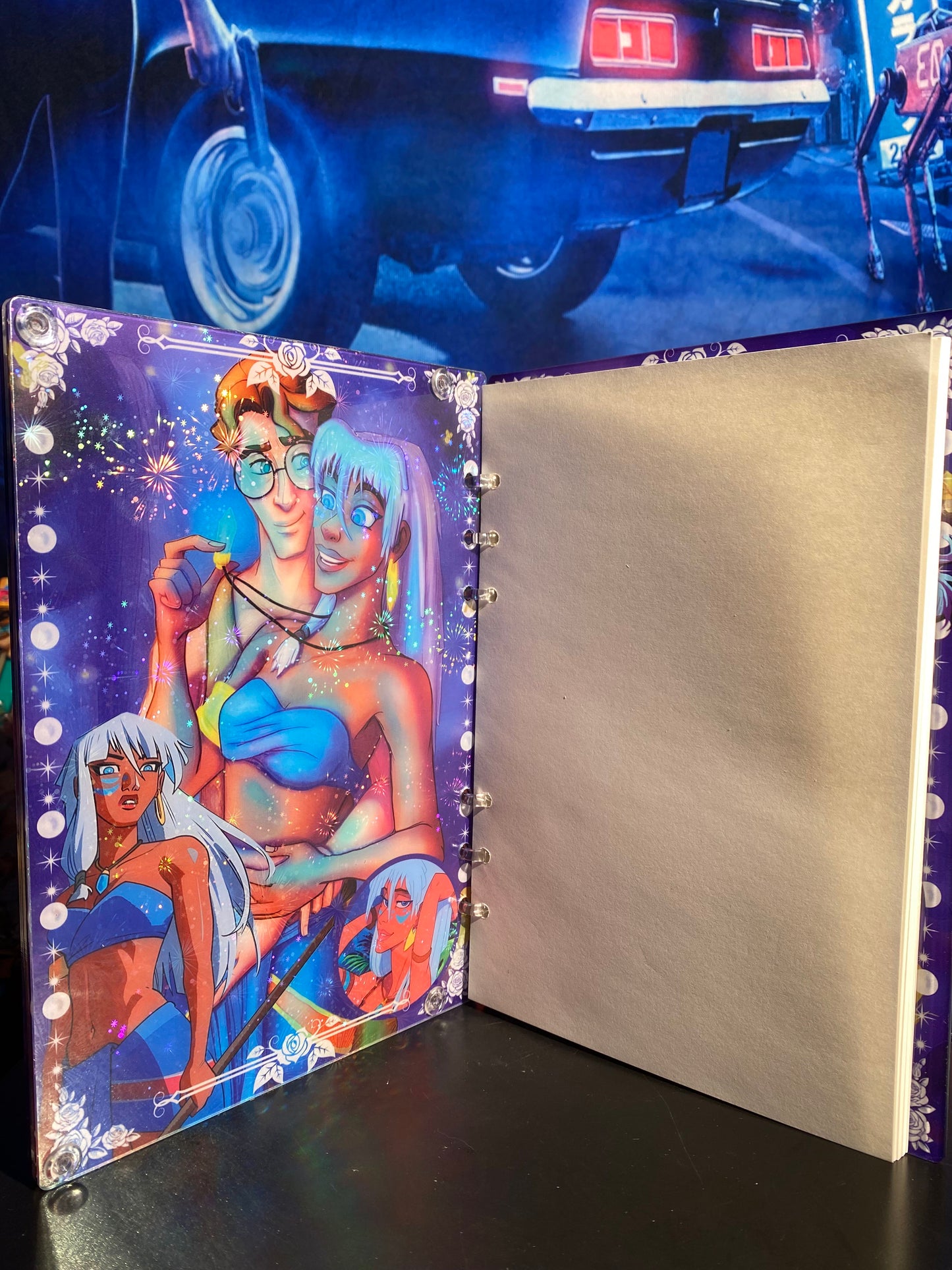 Atlantis Princess A5 creative shaker notebook a set collection