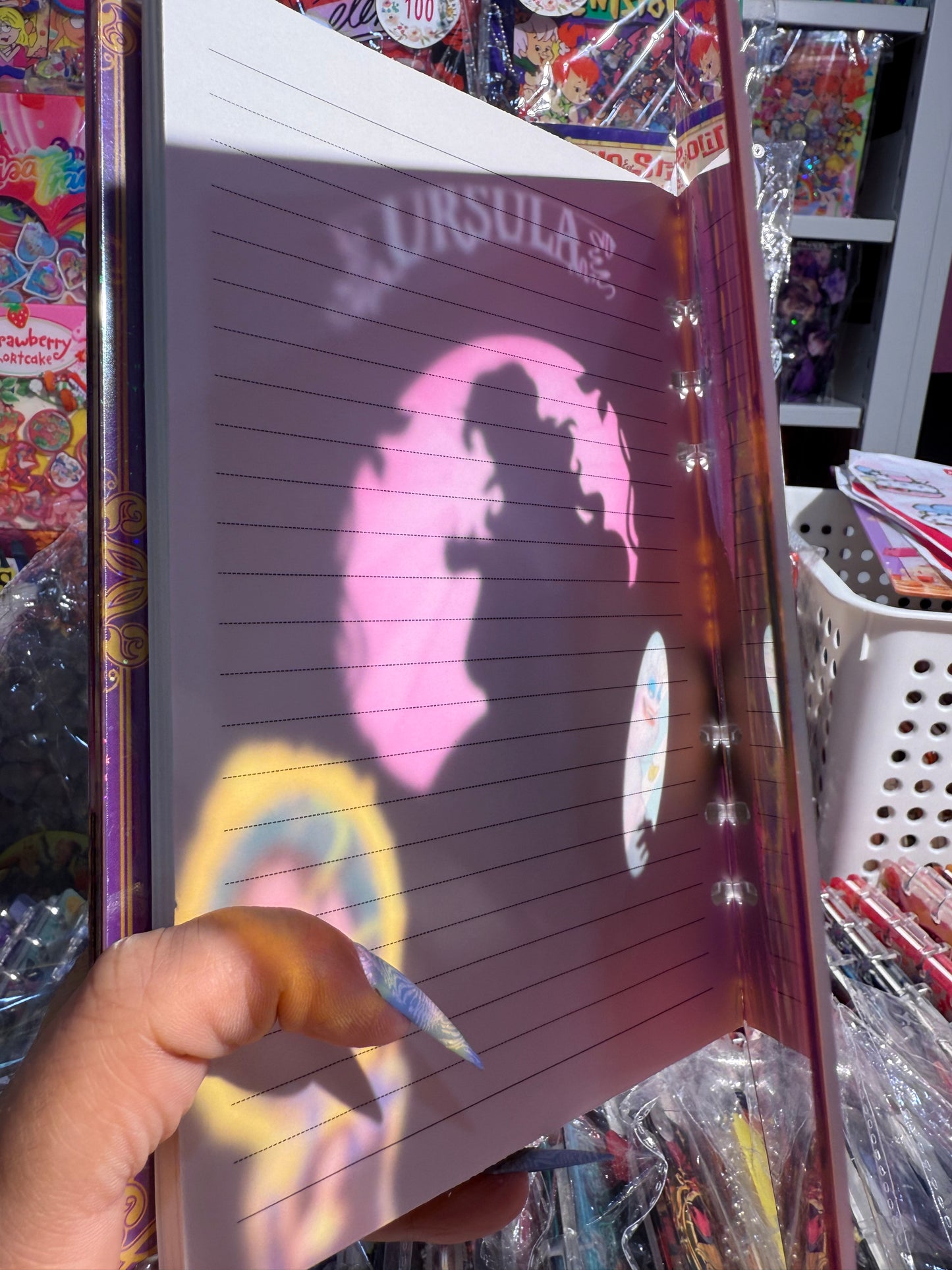 Ursula A5 shaker notebook diy craft notebook