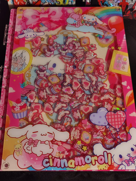 Cinnamoroll  A4 shaker notebook diy craft notebook