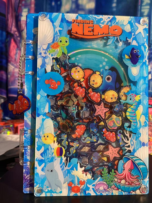 Nemo A5 shaker notebook diy craft notebook