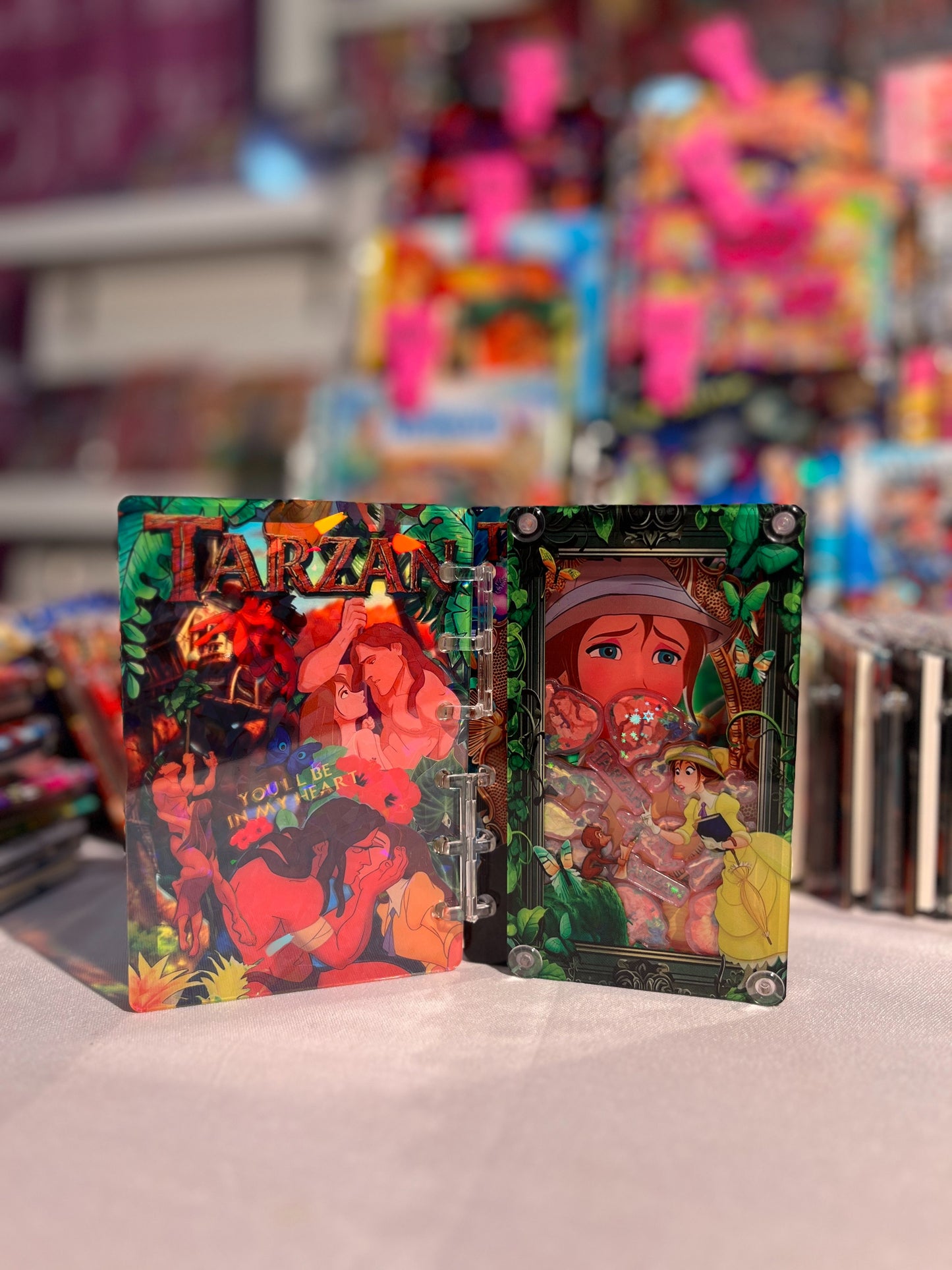 tarzen  A5、A7 shaker notebook diy craft notebook