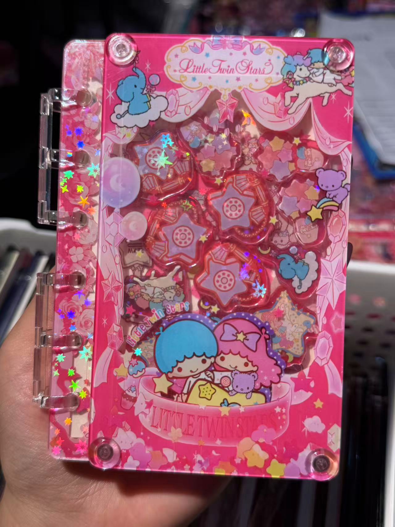 Twin stars A5、A7 shaker notebook diy craft notebook