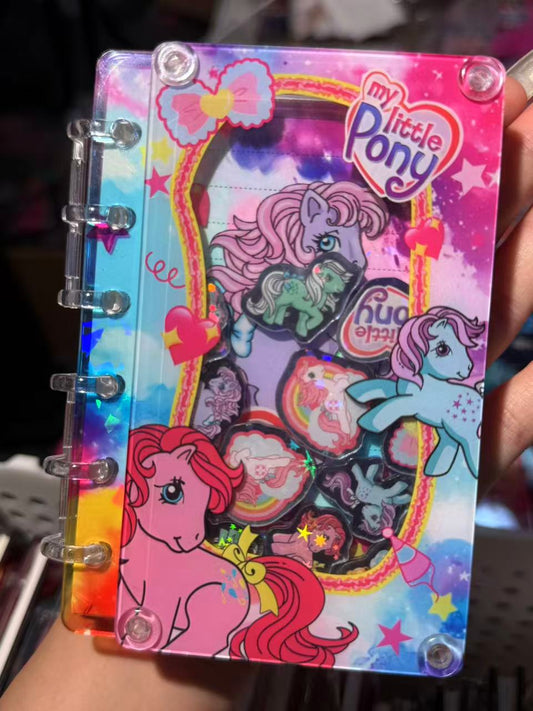 My little pony shaker notebook diy craft notebook