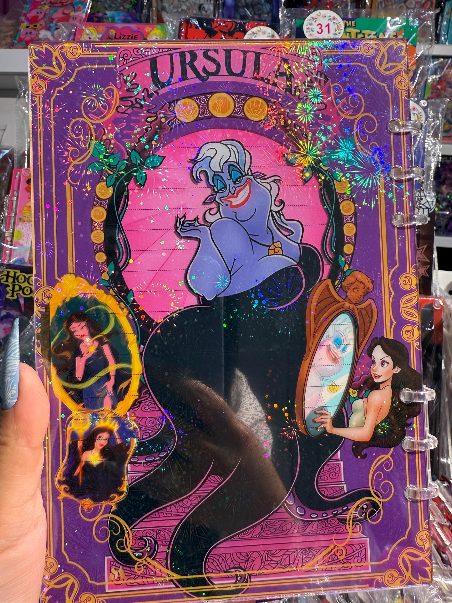 Ursula A5 shaker notebook diy craft notebook