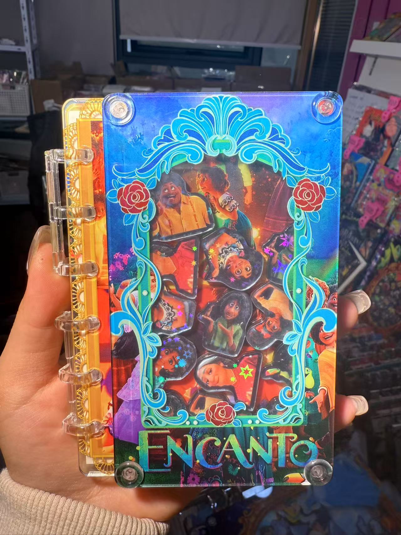 Encanto A5、A7 shaker notebook diy craft notebook