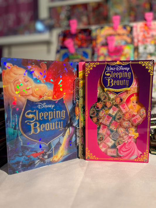 Sleeping beauty  A5、A7 shaker notebook diy craft notebook