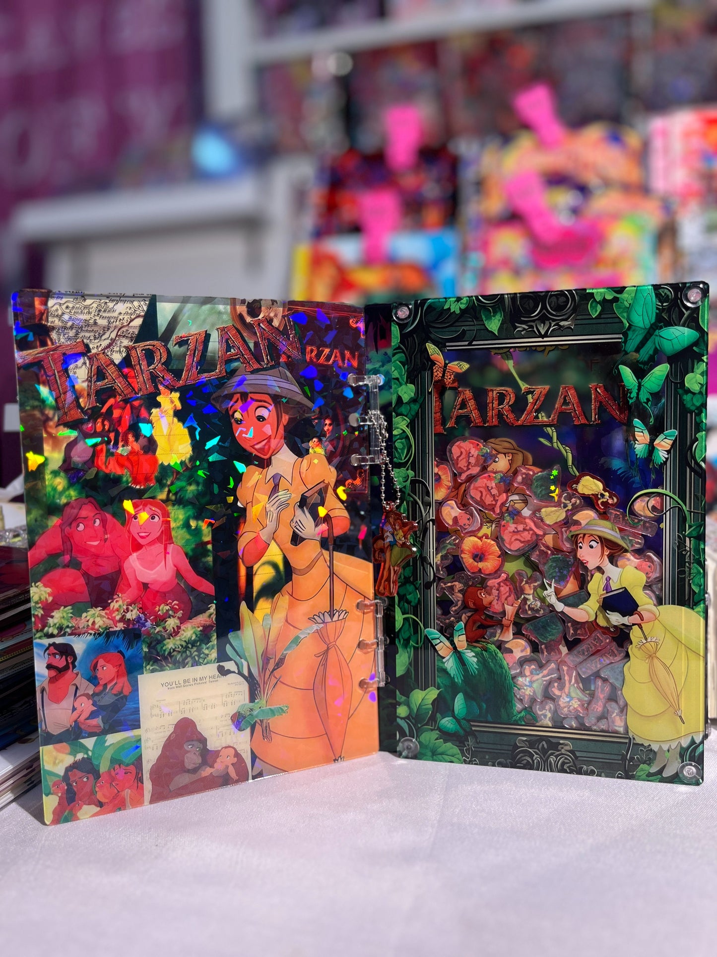 tarzen  A5、A7 shaker notebook diy craft notebook